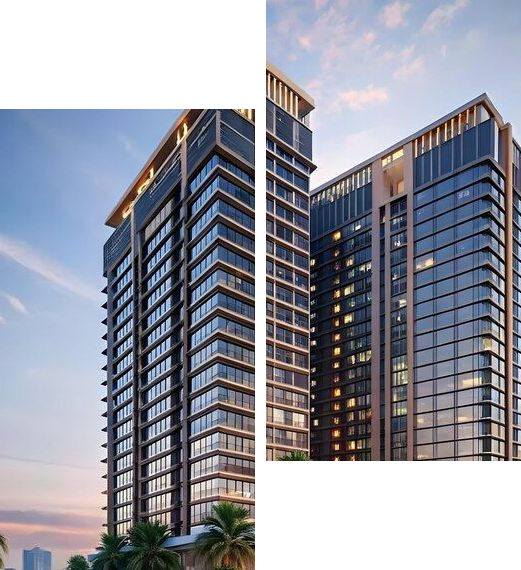 Modern building exterior